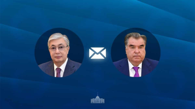 Токаев поздравил президента Таджикистана с Днем независимости