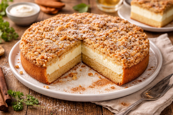 Пеку и пеку, остановиться не могу: вместо сметанника делаю пирог &laquo;Творожник&raquo;. Нежное облако к чаю