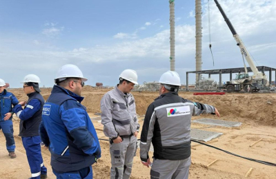 Как идет строительство газоперерабатывающего завода в Атырау