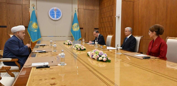 Токаев встретился с главой мусульман Кавказа в Астане
