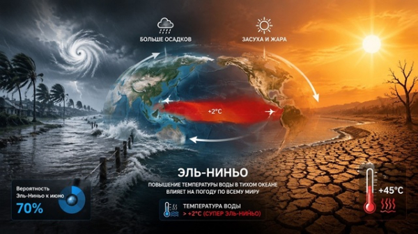 Как в 1877 году: надвигающееся &laquo;Супер Эль-Ниньо&raquo; станет мощнейшим явлением XXI века