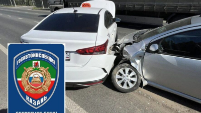 ДТП с тремя легковушками произошло на Горьковском шоссе в Казани 20/07/2026 &ndash;