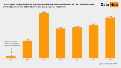 Число эпизодов интернет-мошенничества резко выросло в Казахстане