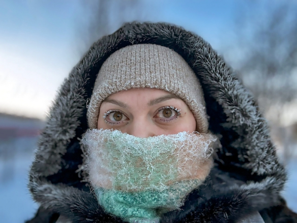 Дети остались дома из‑за лютого мороза в Югре: минус 40 градусов