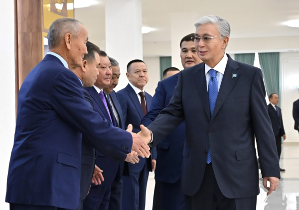 Глава государства встретился с жителями Кызылординской области