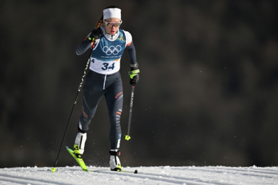 В Германии отреагировали на ошибку Непряевой с лыжами