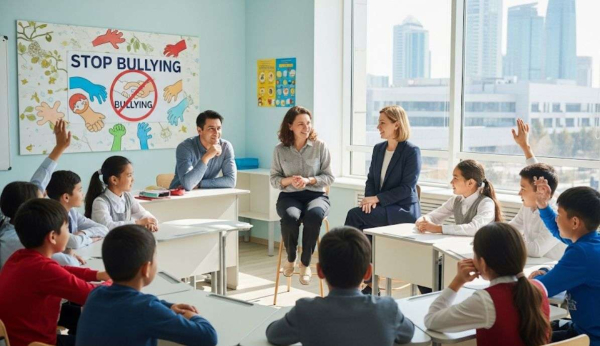 Как в Астане противодействуют буллингу и кибербуллингу в школах