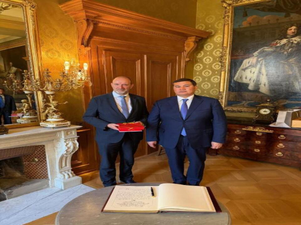 Аким Кызылординской области ведёт переговоры в Швейцарии