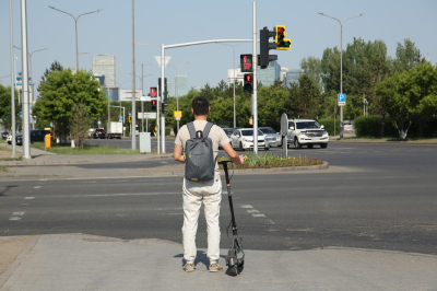 В Астане в этом году произошло свыше 30 ДТП с участием самокатов