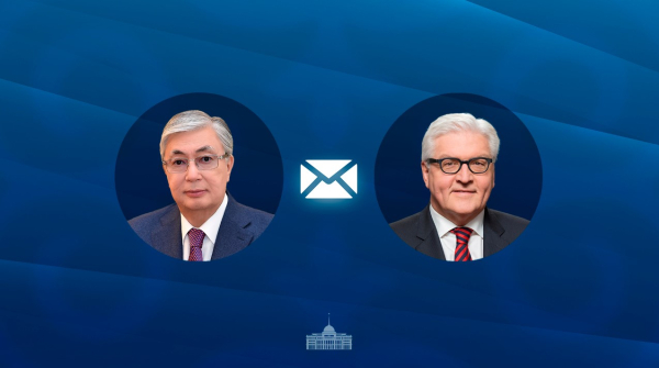 Токаев поздравил Президента Федеративной Республики Германия