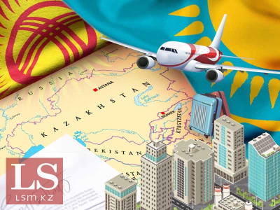 Алматинцы переезжают на ПМЖ в Кыргызстан. Инфографика