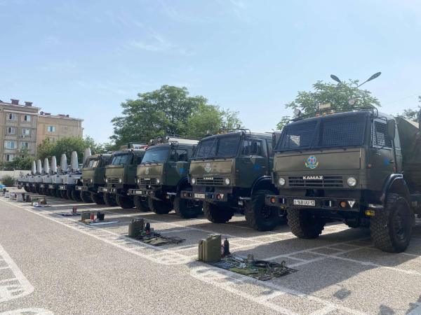 Техосмотр вооружения и военной техники прошел в Шымкенте