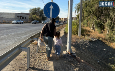 Мост в Кирпичный. Жители жалуются на пробки и пыль