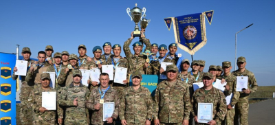 Лучшего сержанта определили в Вооруженных силах Казахстана