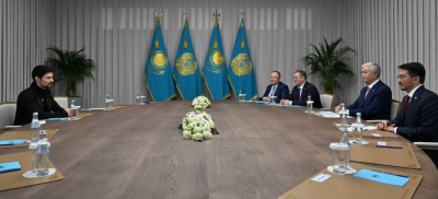 Касым-Жомарт Токаев принял основателя Telegram Павла Дурова