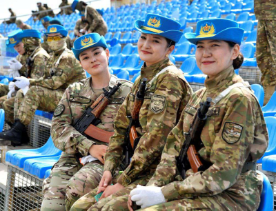 В Астане готовятся к военному параду