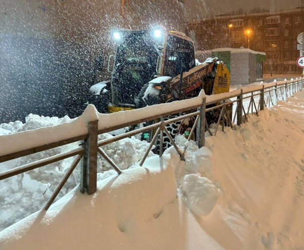 &laquo;Эта ночь была самой снежной&raquo;: в Казани за сутки выпало треть месячной нормы осадков