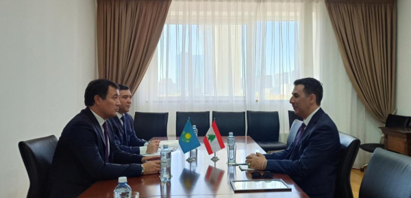 Казахстан отметил заслуги ливанского дипломата при завершении миссии