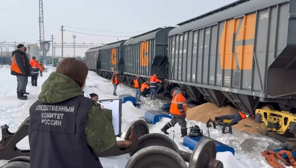 На станции Юдино в Казани с рельсов сошли три вагона 15/03/2026 &ndash;
