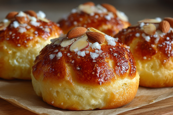 Булочки &laquo;Медовая нежность&raquo; с творогом и миндалем &mdash; пышнее облака, мягче пуха, вкуснее любых магазинных