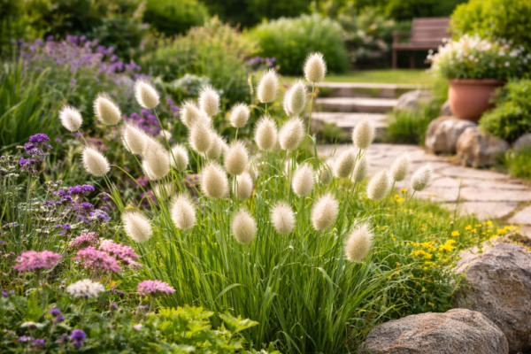 Заячий хвостик &mdash; стильное растение для сада: покоряет текстурой и необычными пушистыми соцветиями