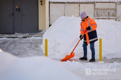 В Казани за сутки вывезли более 31 тыс. тонн снега