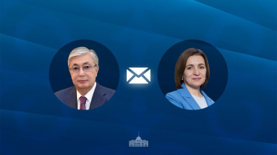Президент Казахстана поздравил президента Молдовы