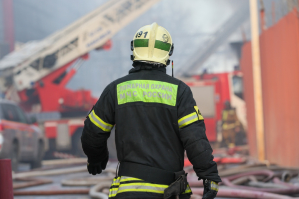 В Петербурге загорелось историческое здание XIX века