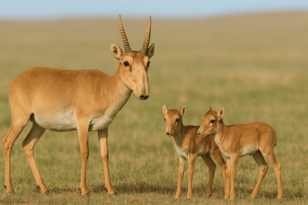 Комитет при Минэкологии РК опроверг слухи о брошенных отходах сайгаков в Костанайской области