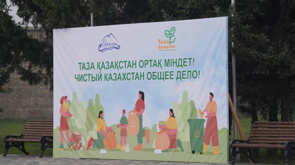 &laquo;Таза Қазақстан&raquo;: в Усть-Каменогорске высадили 100 елей и тополей