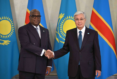 Перспективы развития сотрудничества обсудил Токаев с президентом Конго