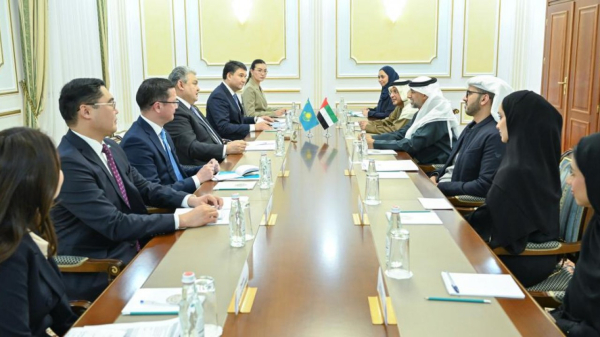 Kazakhstan and UAE Reaffirm Their Commitment to Further Strengthening Comprehensive Cooperation