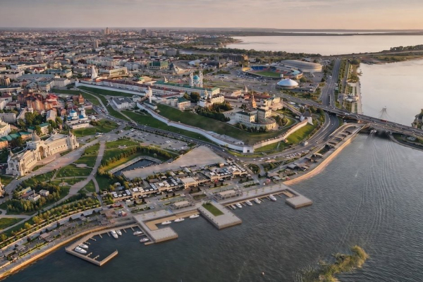 Институт развития Казани показал новые эскизы &laquo;Кремлевского причала&raquo;