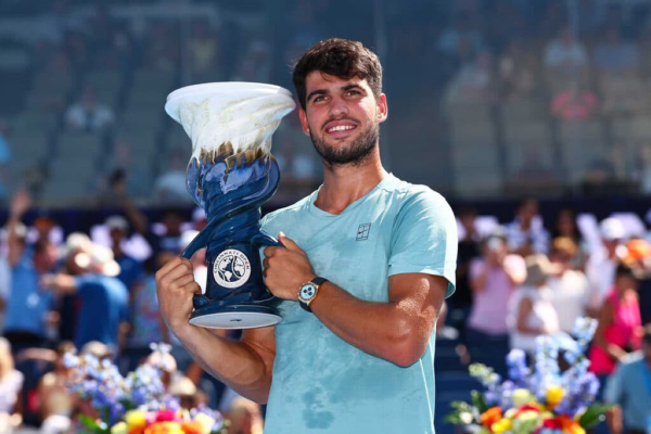 Алькарас выиграл турнир в Цинциннати, а Бублик поднялся в рейтинге и упал