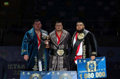 Победителем турнира "Қазақстан Барысы-2025" стал Марат Байкамуров&nbsp;&nbsp;