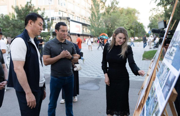 Дархан Сатыбалды оценил обновлённую улицу Панфилова и представленный проект Арбата