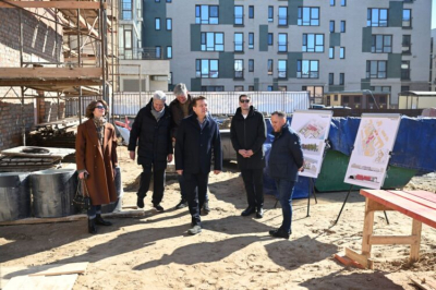 В Казани продолжается реставрация домов Щетинкина на улице Баумана